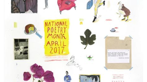 NaPoMo Poster Mira Kalman